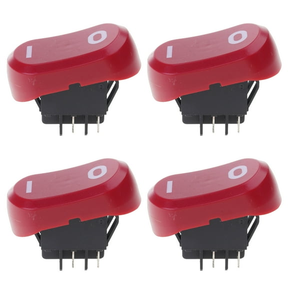 4Pcs Electric Switches for Wet Dry Vacuum Vacuum Switches Power Switches Replacement Motor Power Supply Accesso