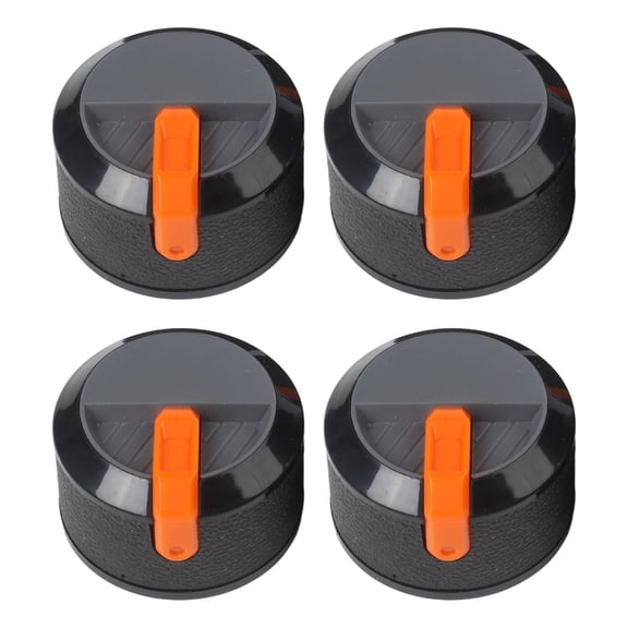 4Pcs Electroplated/Painted Diameter 58Mm Grill Knobs: Stylish Stove Accessories