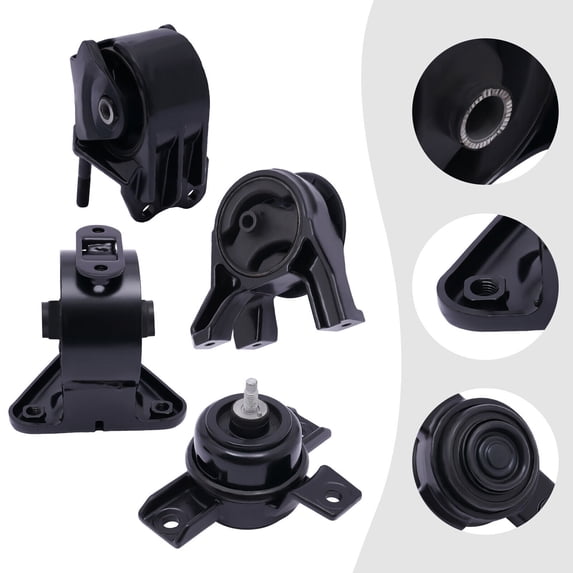 4Pcs Engine Motor & Trans Mount for 2010-2012 Hyundai Santa Fe 2.4L 3.5L / 2011-2013 Kia Sorento 2.4L 3.5L