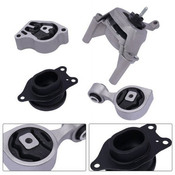 4Pcs Engine Motor & Trans Mount for Auto CVT Fits for 07-12 Nissan Altima 2.5L