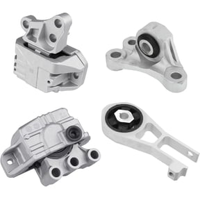 4Pcs Engine & Transmission Mounts Set 68363756AA Fit for Fiat 500X 2016-2018,Renegade 2.4L 2015-2020,Compass 2017-2020,Ram Promaster City 2015-2018