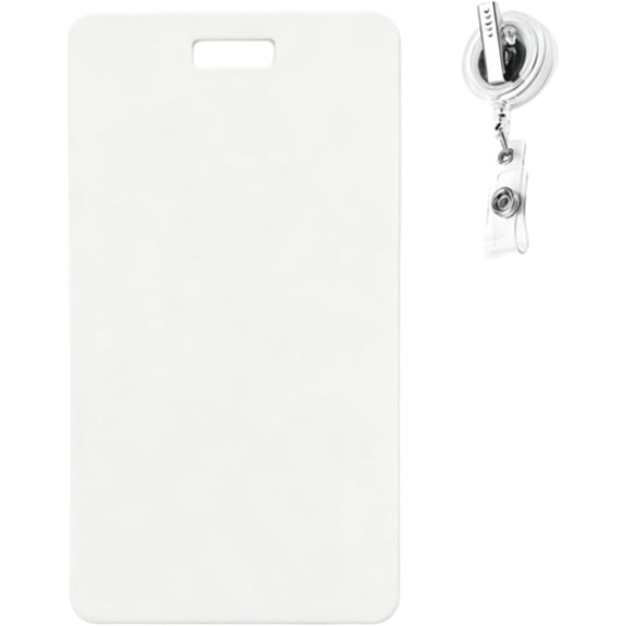 4Pcs Erasable Badge Note,Reusable Silicone Badge Buddy Notepad,Mini Dry Erase Whiteboard Memo,Wipeable ID Badge Reel Notebook,Portable Pocket Note Pad for Nurses,Hospital Staff,Teachers