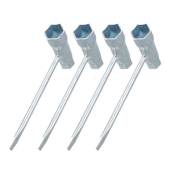 ANXPTIME 4Pcs Ergonomic Sparks Plug Socket Wrench 13mm-19mm Stainless Steel Spanner