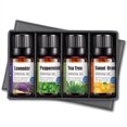 4Pcs Essential Oils Set Pure Essential Oils Gift Set for Diffuser