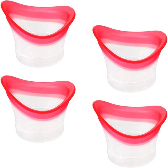 4Pcs Eye Wash Cup Eye Wash Bath Kit Silicone Eye Cleaning Cup for Eye Rinse, Portable Eye Care Tool Eye Cleaner Cup for Quick Relief Tired Eyes Cleaning Eye