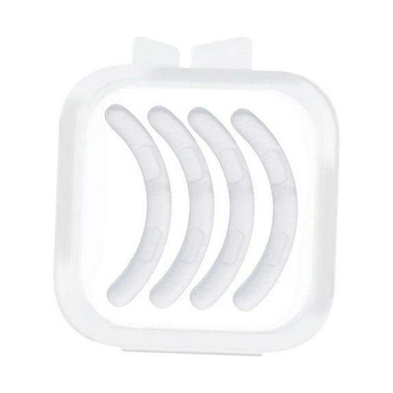 4Pcs Eyelash Curler Refills Long Last Rubber Comfortable Cosmetic Accessory clear