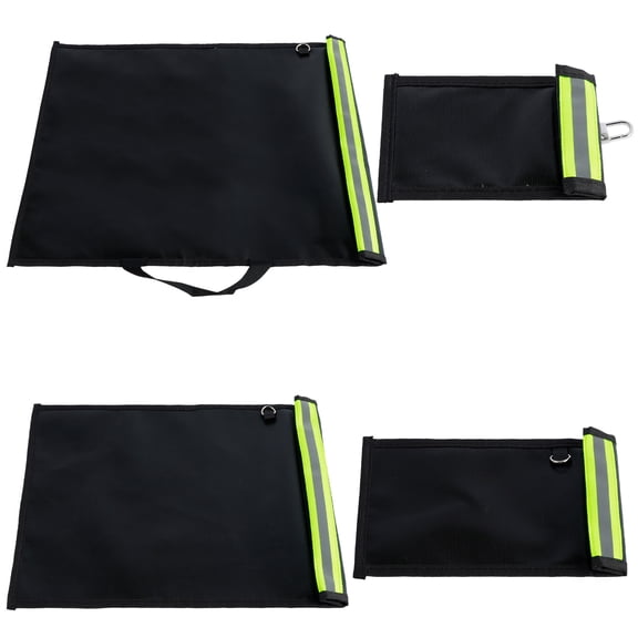 4Pcs Faraday Bags RFID Faraday Pouch with Reflective Strip and Handle Signal Blocker Faraday Bag Anti-Tracking Faraday Bags Anti-Theft Faraday Key Fob Protector for Laptops Tablets Phones