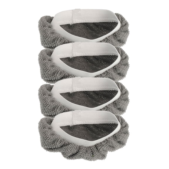 4Pcs Fiber Cloth Steams Mop Pad for Handheld Steams Cleaner Washable and Reusable Covers for Efficient