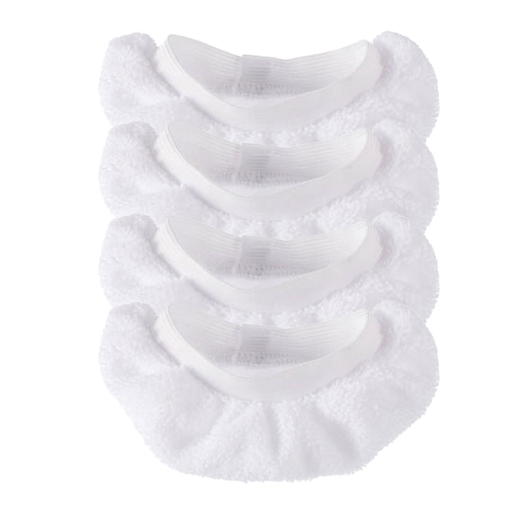 4Pcs Fiber Cloth Steams Mop Pad for Handheld Steams Cleaner Washable and Reusable Covers for Efficient