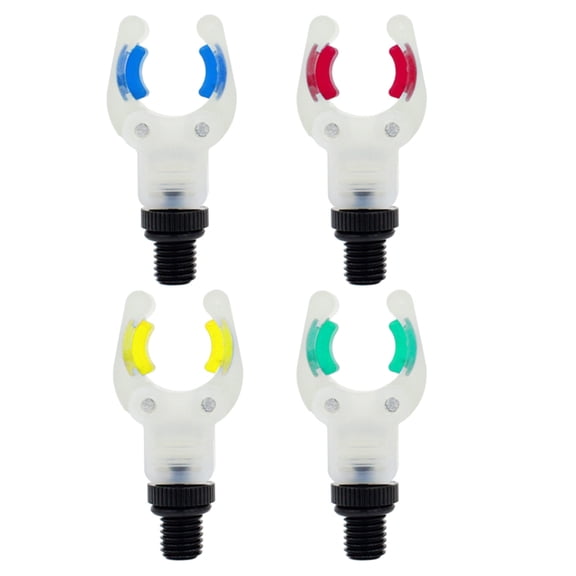 4Pcs Fishing Rod Bracket Replacement Carp Rod Stand Fishing Grippers Grip Head Holder Carp Fishing Rod Rest Head