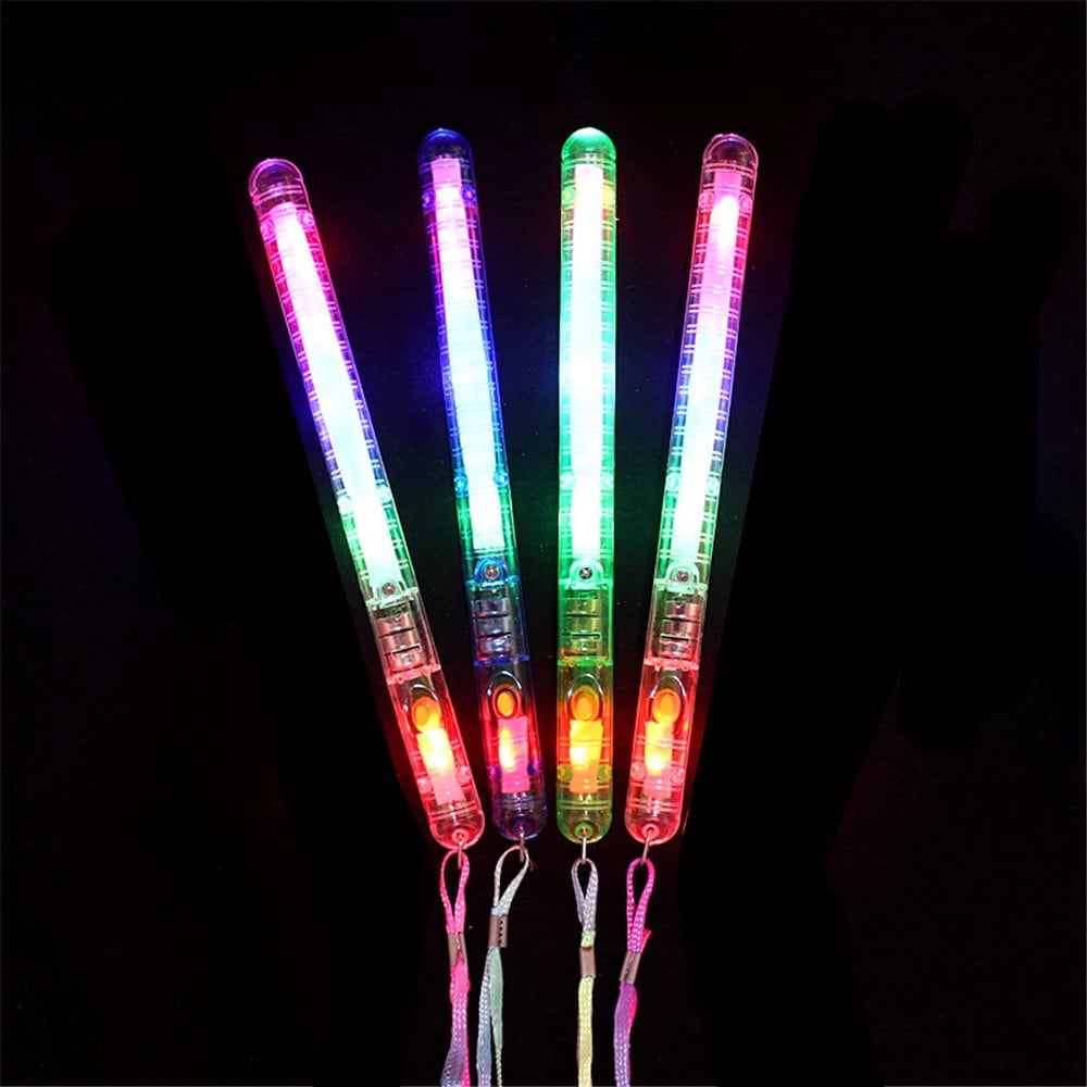 Glow Sticks Bulk Light Up Pump Rings Party Favor Glow in The Dark Toys 138  pcs 