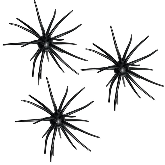 4Pcs Floating Sea Urchin Soft Lure | Tentacle Creature Lure, 4.33" & 3.54" TPR Finesse Baits, 5 Colors, Ideal for Bass Fishing with Drop Shot, Wacky Rig, Neko Rig