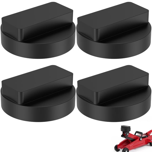 Car Jack Stand Rubber Pad 4Pcs Heavy Duty Jack Pad Adapter Polyurethane Guard Blocks for BMW 135 335 535 M3 M5 F01 Vehicle Support Plate