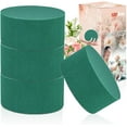 thumbnail image 1 of 4Pcs Floral Foam Round SUPKING 3.2" Small Green Wet Dry Flower Foam Blocks Florist Plant Foam for Artificial and Fresh Flower Arrangement, 1 of 10