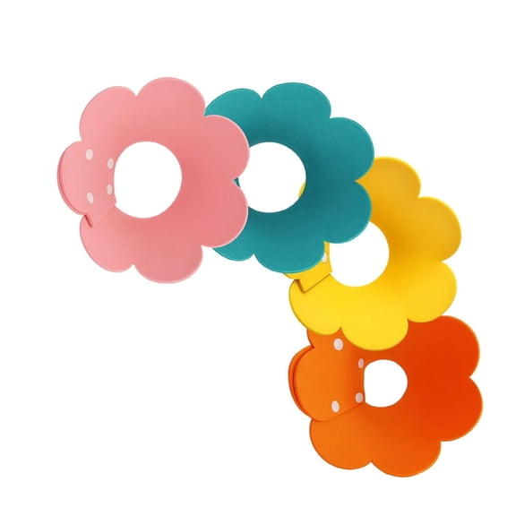4Pcs Flower Recovery Collar for Cats Post Adjustable Protective