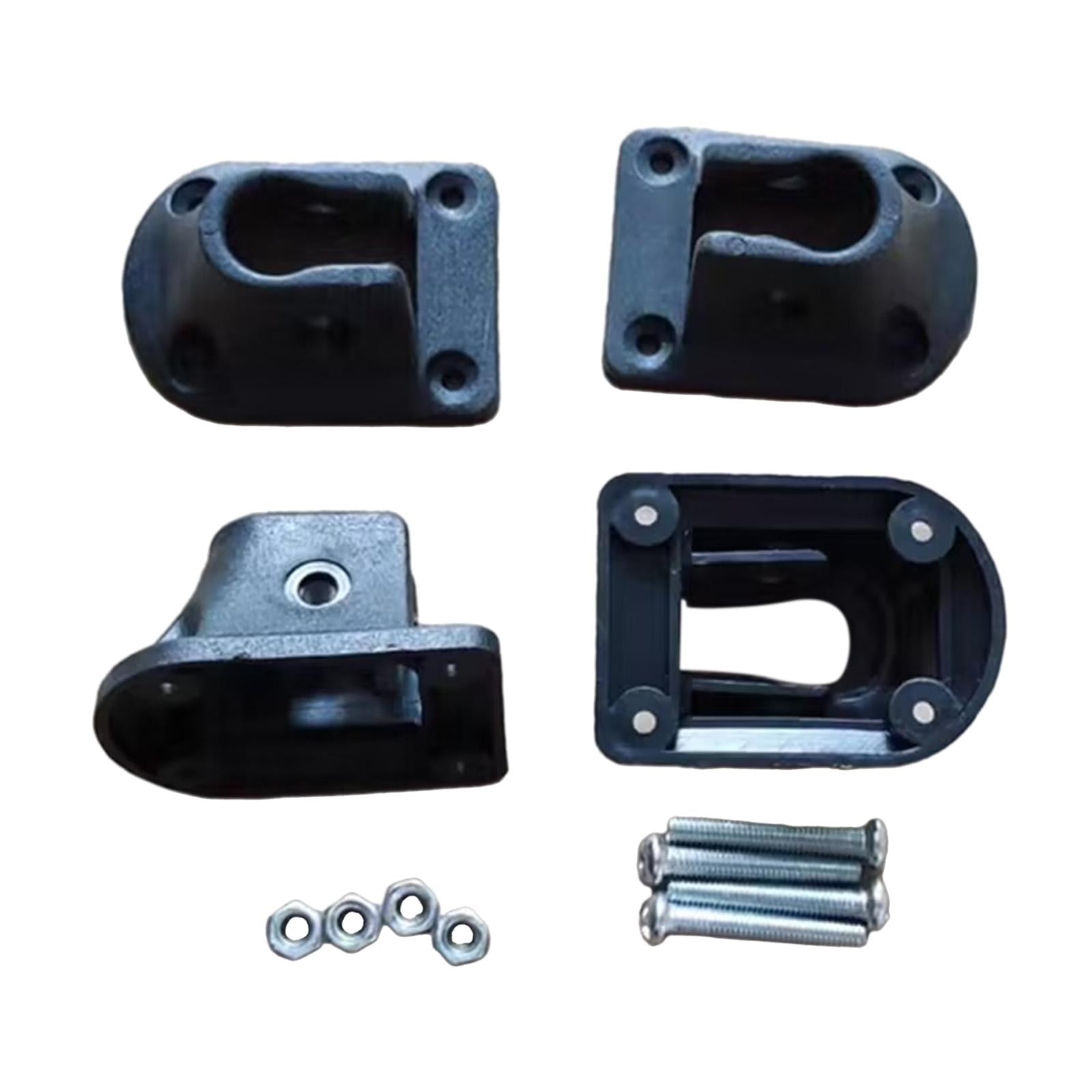 4Pcs Foldable Laptop Table Leg Connector Folding Leg Brackets Repair