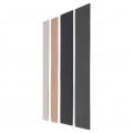 4Pcs Fret Leveler Beam Sandpaper Leveling Bar Sanding Paper Luthier Sanding Reparing Tool for Guitar Fret