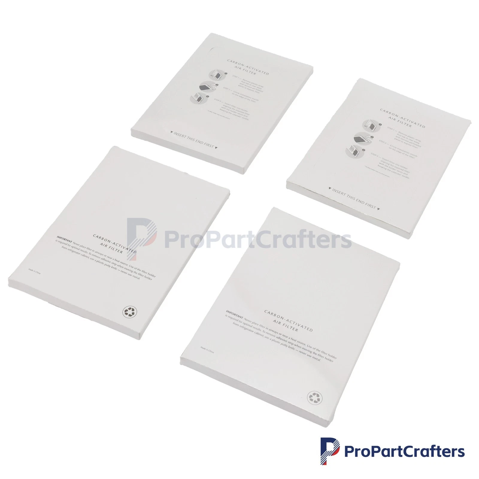 4Pcs Fridge Filter Fits For Frigidaire Paultra Pure Air Ultra Electrolux Eafcbf
