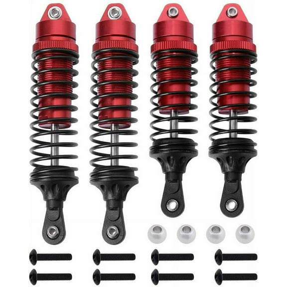 4Pcs Front Rear Shocks For Traxxas Slash 1/10 Rustler Stampede VXL 4x4 2WD XL5