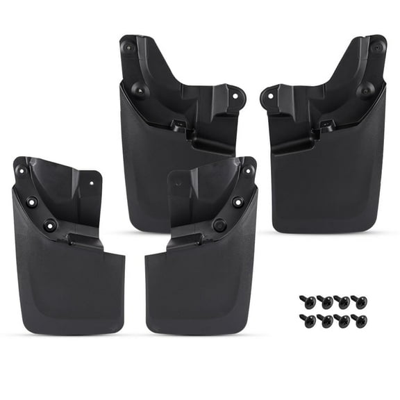 4Pcs Front+Rear Mud Flaps Splash Guards Wheel Mudguards Fit for 2016-2023 Toyota Tacoma