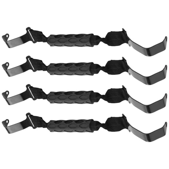 4Pcs Front&Rear Top Roof Roll Bar Grab Handles Fit for JL JT 2018 2019 2020 82215523 82215524