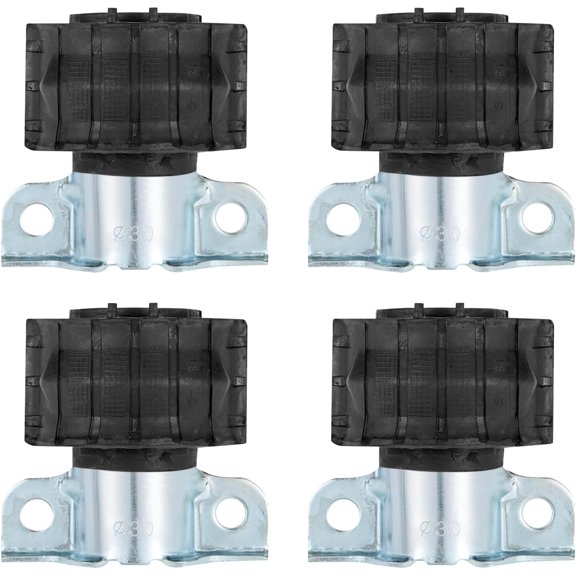 4Pcs Front Sway Bar Bushing Bracket 1643231185 Compatible with Mercedes Benz GL320 GL350 GL450 GL550 ML320 ML350 ML450 ML500 ML550 ML63 AMG