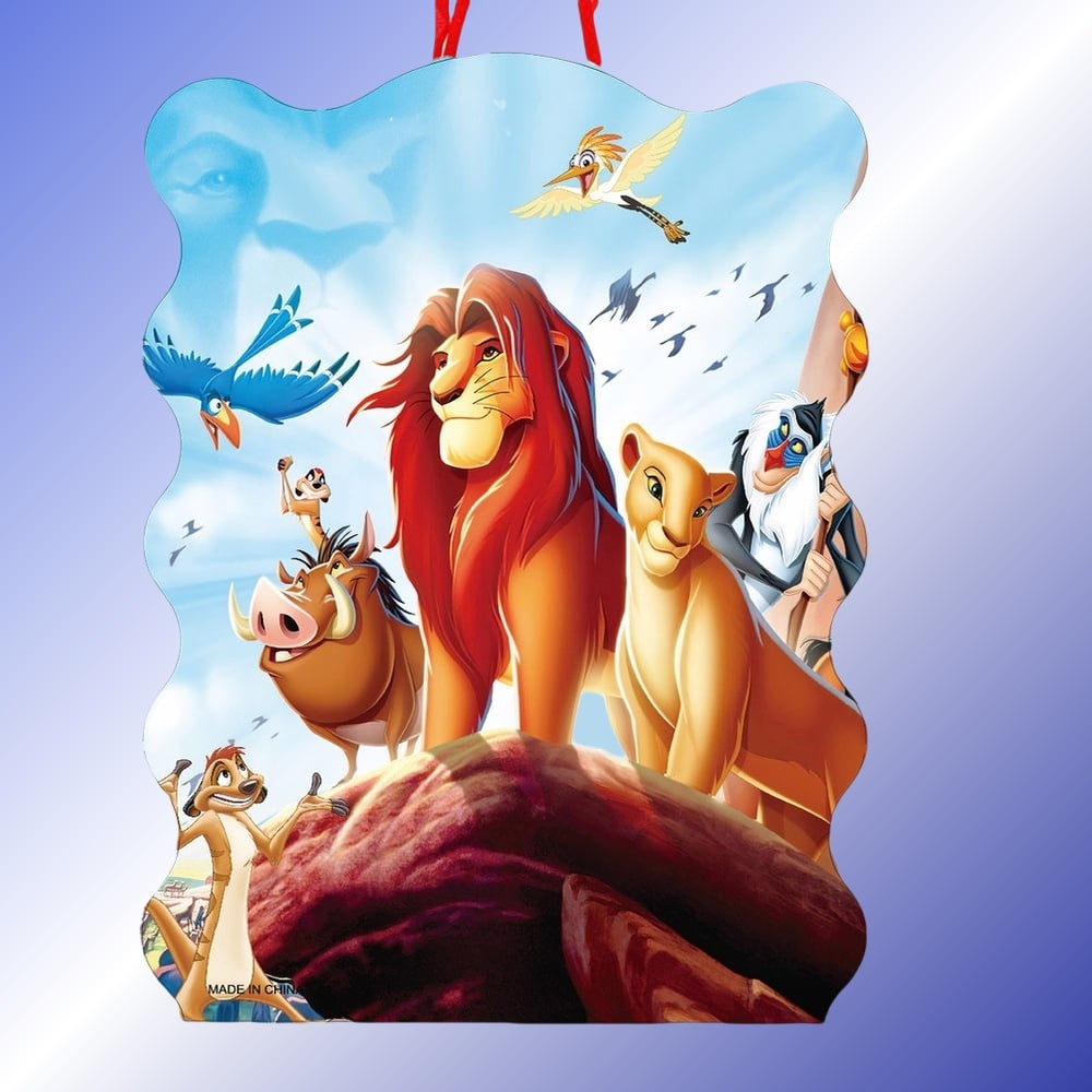 4Pcs Fun Simba The Lion King Anime Pull String Piata Toy for Kids | Candy-Filled Birthday Party Game - No Bats, Just Pull! Safe & Easy Pinata Opening