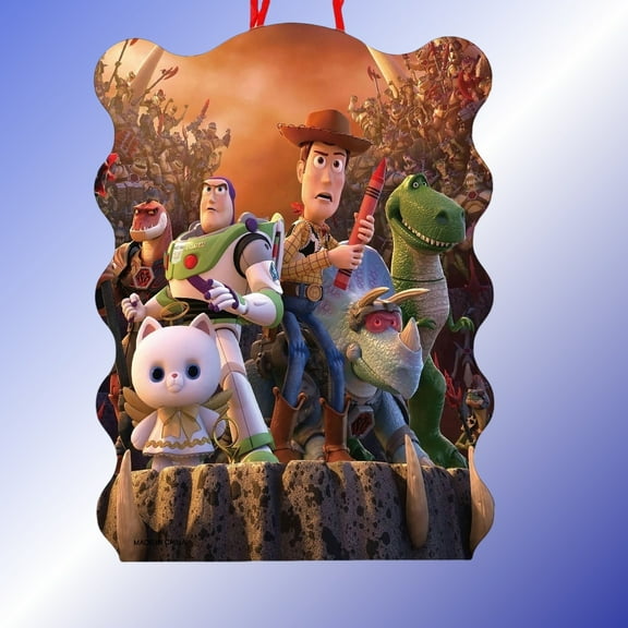 4Pcs Fun Toy Story Anime Pull String Piata Toy for Kids | Candy-Filled Birthday Party Game - No Bats, Just Pull! Safe & Easy Pinata Opening