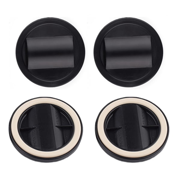 4Pcs Furniture Chair Wheel Stoppers Rubber Bed Frame Stopper Nonslip Fixed Chair Foot Pad Furniture Caster Cups