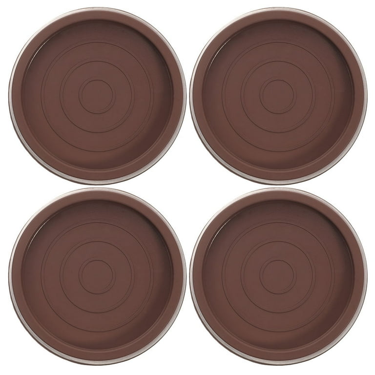 4Pcs Furniture Leg Coasters Cups Rubber Furniture Cups Anti sliding Caster Stopper for Carpet