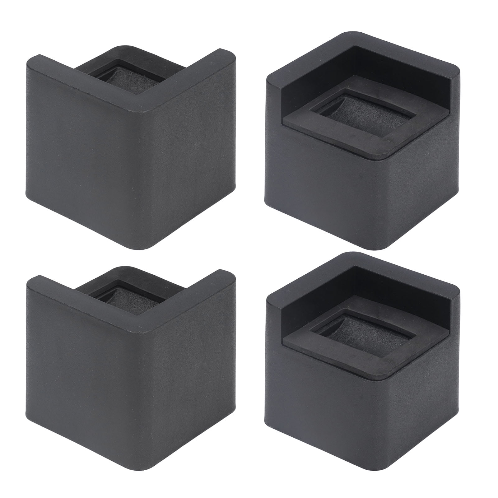 4Pcs Furniture Riser, Plastic Table Sofa Riser 2200 Lb Load Bearing Bed