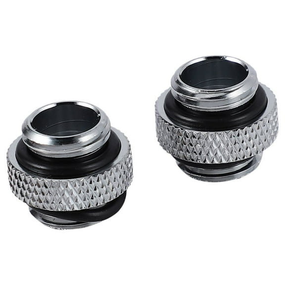 4Pcs G1/4 External Thread Male to Male Water Cooling Rotary Fitting Adapter Water Cooling Connector Radiator Components