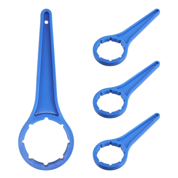 DEEPCRAFF 4Pcs Gallon Drum Wrench Plastic Bucket Lid Removing Tool with Ergonomic Handle
