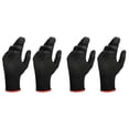 thumbnail image 1 of 4Pcs Game Gloves for Sweat Proof Non-Scratch Sensitive Screen Gaming Finger Thumb Sleeve Gloves,4 x Game Gloves,Black, 1 of 7