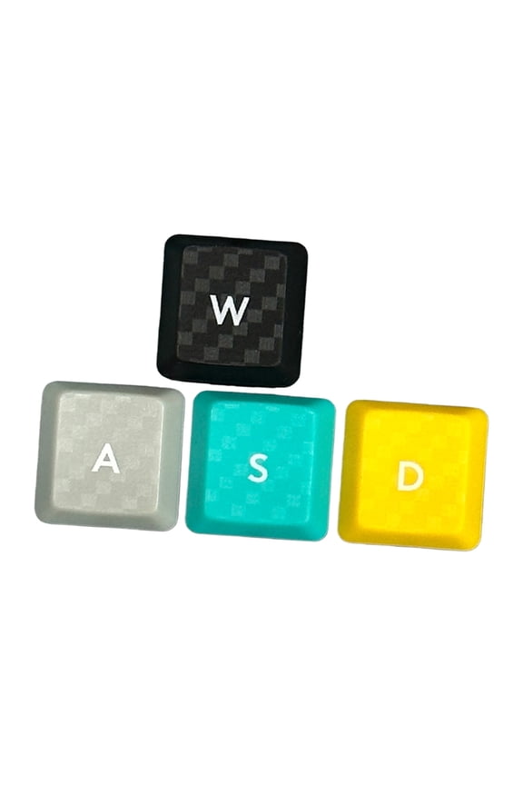 4Pcs Gaming Keycaps WASD Arrows Keycap Nonslip Cover Translucents Cap for G813 G913 G913TKL