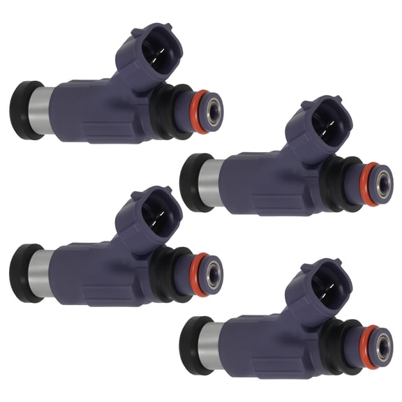 4Pcs Gasoline Fuel Injectors for Mazda Protege 2.0L 2001-2003, Protege5 2.0L 2002-2003, Top Feed 4-Hole Engine Fuel System, FSJ3-13-250, 842-12245, INP-782, Includes O-Rings