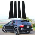 thumbnail image 1 of 4Pcs Glossy Piano Black Pillar Posts Window Trim Covers For Porsche Cayenne 2003-2010, 1 of 7