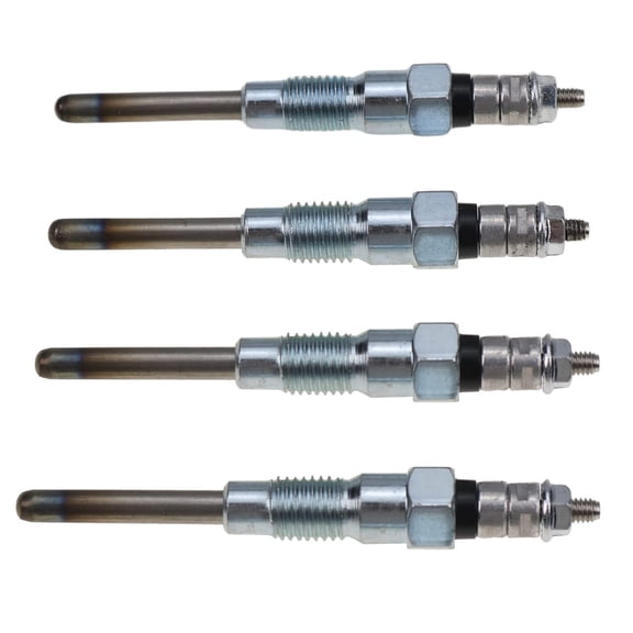 4Pcs Glow Plug 19077-65510 19077-65511 for Kubota V2203 L2800 L2900DT KX121-2S KX121-3 KX121-3S KX121-3ST KX161-2 KX131-3S R510 R520 R520S