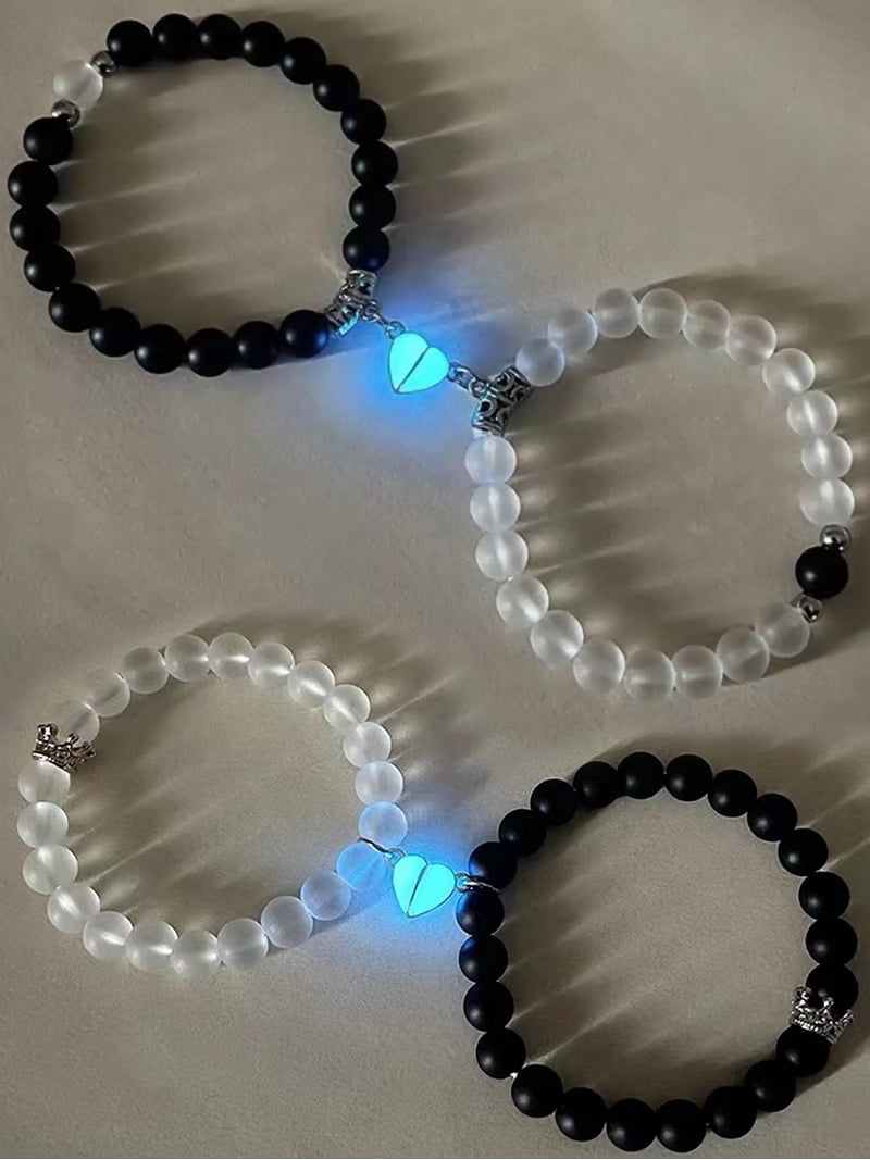 beaded bracelet best friend bracelets that light up