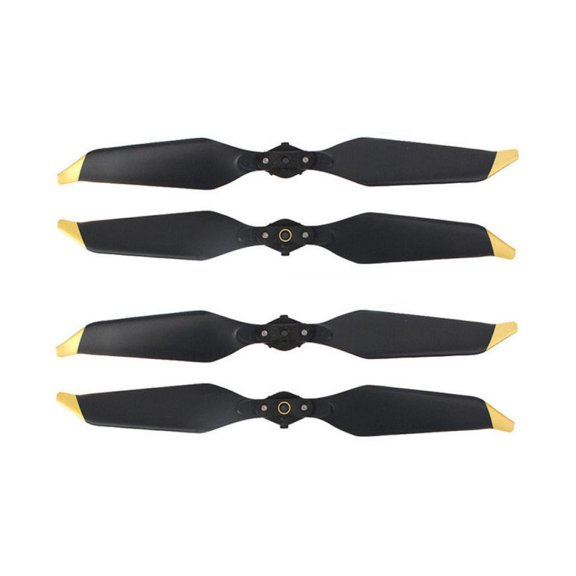 4Pcs Gold Drone Propellers for DJI Mavic Pro 8.3inch * 3.1inch, 60% Reduced Noise Power, Longer Fly Time