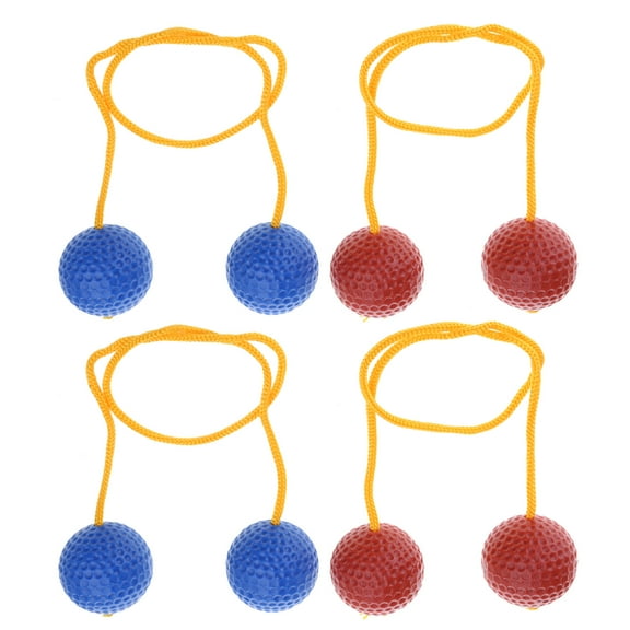 4Pcs Golf Tossing Redness and Blue Replacement Ladders Outdoor Hard Golf Training for Ladders Toss Game