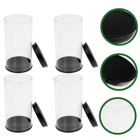 4Pcs Golfs Ball Box Anti-scratch Golfs Ball Box Golfs Ball Carrier Box Plastic Golfs Ball Box