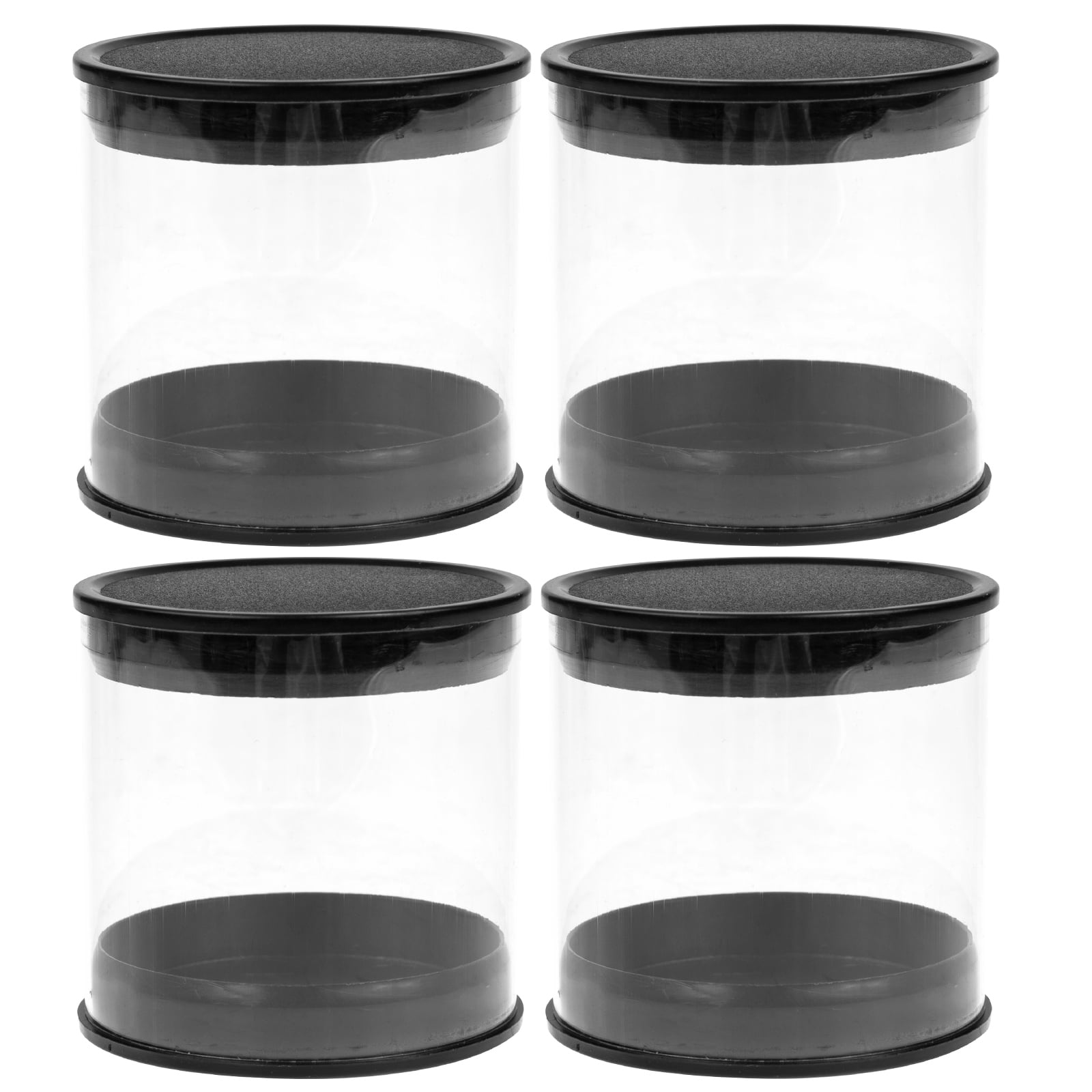 4Pcs Golfs Ball Display Box Plastic Golfs Ball Case Outdoor Golfs Ball