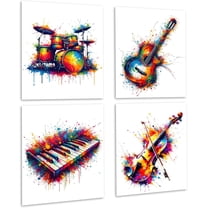 4Pcs Graffiti Sport Wall Art, Street Pop American Sneakers Posters Pictures, Helmets Boxing Basketball American Football, Colorful Sports Shoes Paintings,spirational Prints For Teen Room