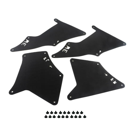 4Pcs Guard Liner , Guards, Mud Flaps, Premium, Replaces High Performance Car Accessories Durable Liner Apron