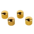 thumbnail image 1 of 4Pcs Guitar Knob Metal Volume Tone Dome Control Knob Musical Instrument Accessory Set GD103 Gold, 1 of 8