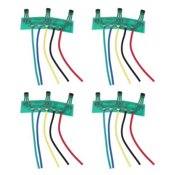 4Pcs Hall Sensor PCB Board 120 Degree 17mm 41F for E-Bike Scooter Motor