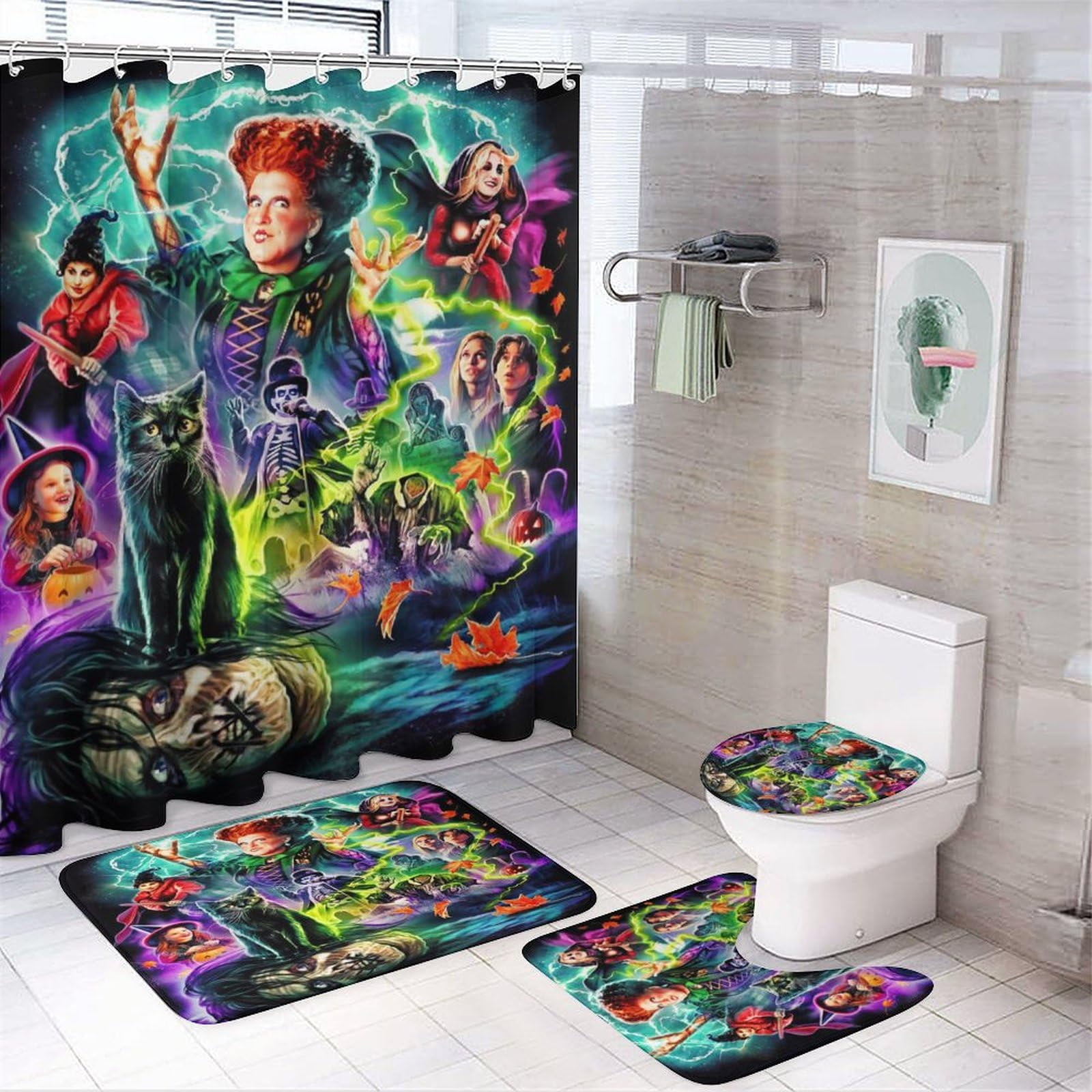 Hocus Pocus Bathroom Decor