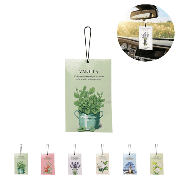4Pcs Hanging Scented Sachets, Long Lasting Fragrance Pouch, Aromatic Deodorizer Bags for Closet Drawer Bedroom Storage, Green
