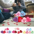 thumbnail image 1 of 4Pcs Heart Shaped Wooden Decoration under $5! Yannianjz Valentine’s Day Decoration, Heart Shaped Wooden Ornament Set for Wedding Party and Tray Centerpiece, Rustic Wood Hearts for Home Decor, 1 of 8